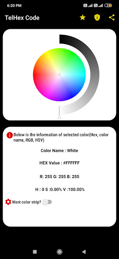 TelHex Code Screen 2