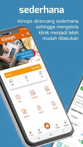 Android application KLINOPS screenshort