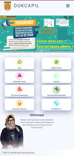 Disdukcapil Banjarbaru Mobile