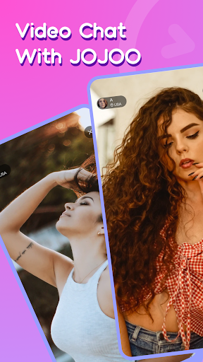 Android application JOJOO - Live Video Chat screenshort
