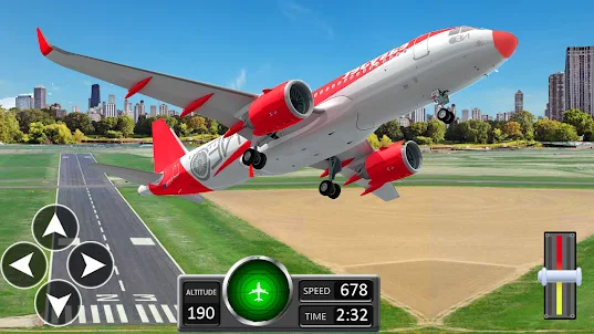 Jogo de avião:simulador de vôo
