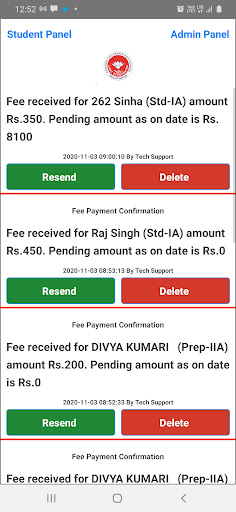 Android application Merry City School & Hostel screenshort