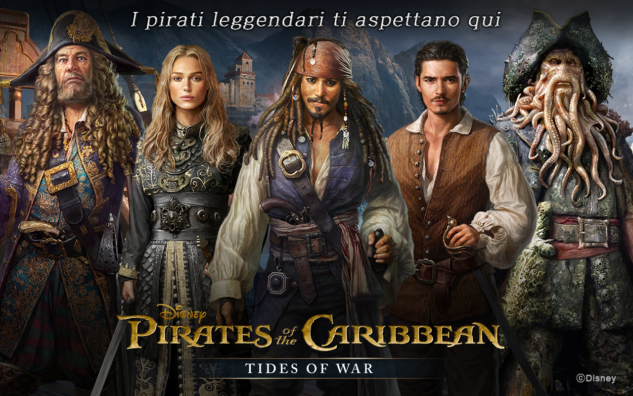 Android application Pirates of the Caribbean: ToW screenshort
