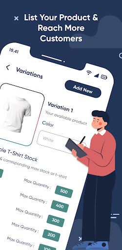 Printila Seller Hub Screen 2