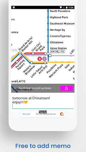LOS ANGELES METRO BUS MAP Screen 3