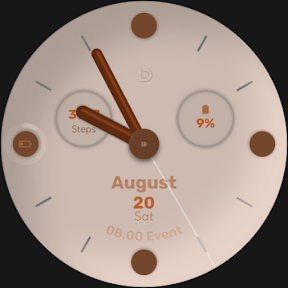 DB: Plain 3D Watch face screenshot