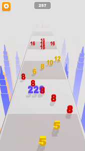 Number Run Master: Merge Game