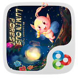 Luminous forest GO Theme icon