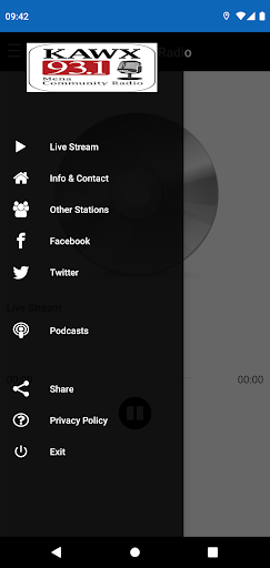 KAWX Radio Screen 2