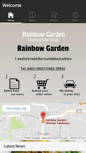 Rainbow Garden Screen 2
