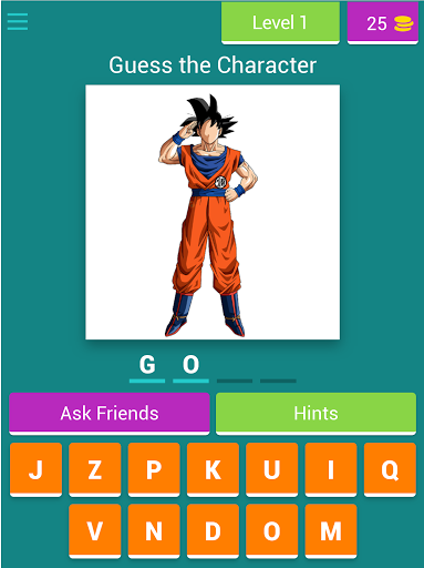 Guess the Character - Anime Quiz