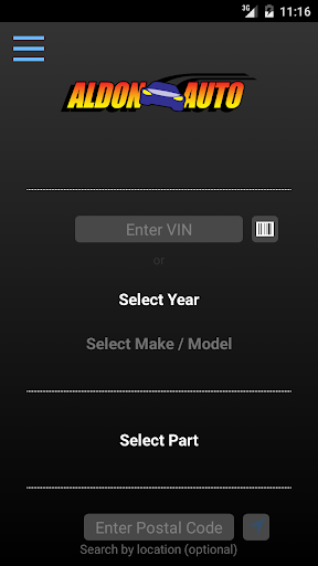 Android application Aldon Auto Salvage – Edmonton screenshort