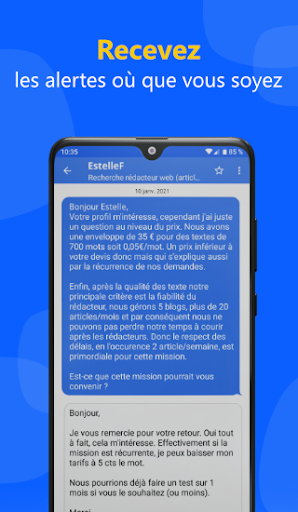 Codeur Messenger Screen 3