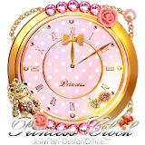 キラキラ姫系アラーム☆アナログ時計ウィジェット1 icon