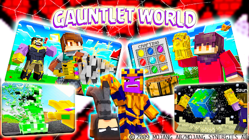 Android application Gauntlet Mod: Heroes Minecraft screenshort