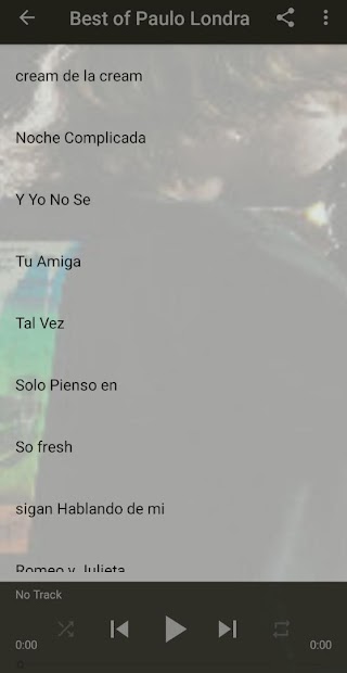 Captura de Pantalla 11 Paulo Londra Songs android