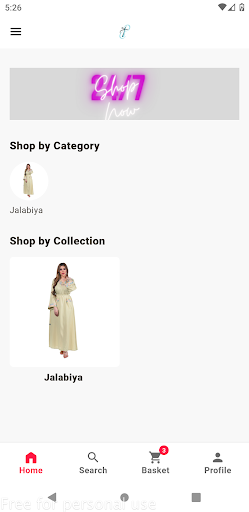 Android application Pretty Tailoring screenshort