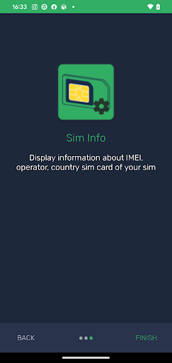 Sim Card and Contact Manager Screen 3