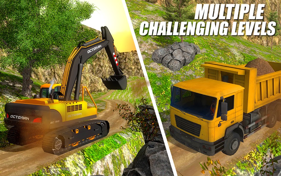 Excavator City Construction 3D 1.2 APK + Mod (Free purchase / Free shopping) for Android