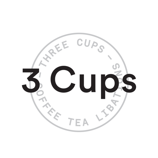 3 Cups Coffee logo