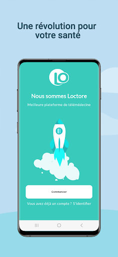 Android application Loctore Patient screenshort