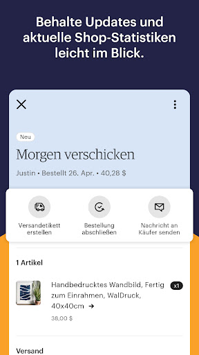 Verkaufen auf Etsy: Mein Shop screenshot 5