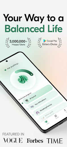 Android application VOS: Mental Health, AI Therapy screenshort