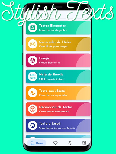 Visualização do aplicativo