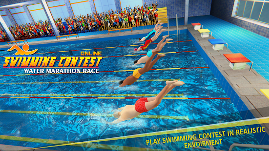 Swimming Contest Online : Water Marathon Race screenshots 10