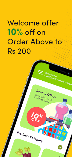 Get Grocerys Online Shopping Screen 2