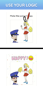 Draw Happy Police: Save all 2
