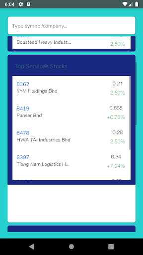 Malaysia Stock Exchange Share