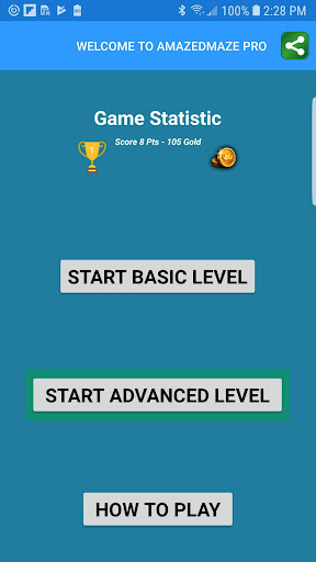 Android application AmazedMaze Pro screenshort