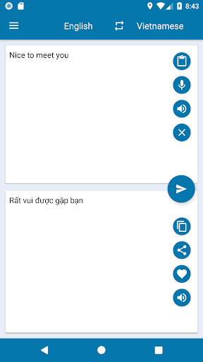 Vietnamese English Translation Screen 2