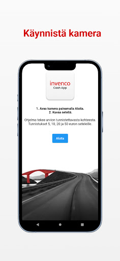 Android application Invenco Cash App screenshort