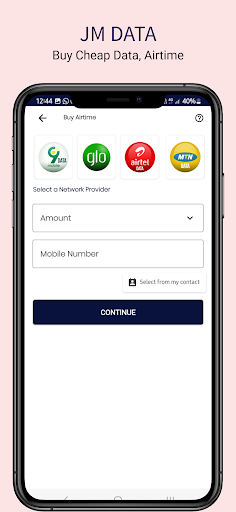 Android application JMDATA screenshort