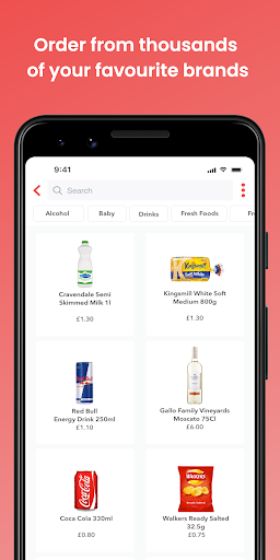 Devo: Grocery delivery Screen 3