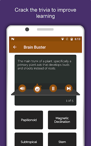 Screenshot of Palaeontology Dictionary App