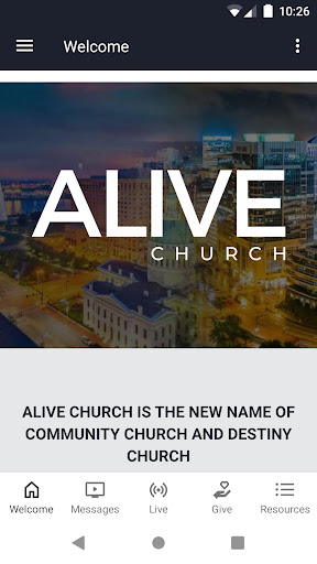 Screenshot of Fully Alive App