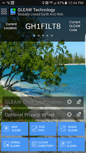 Android application GLEAW Mobility mini screenshort
