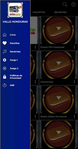 Android application Radio Valle Honduras 90.7 Fm screenshort