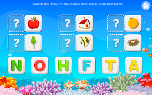 Buchstaben-Quiz - Alphabet-Schule