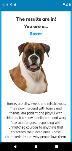 What Dog Am I? Screen 2