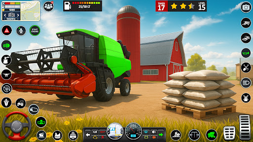Big Farming Tractor Game 3D screenshot 23