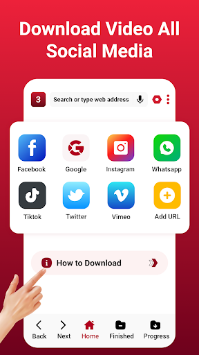 Android application XXVI Video Browser Downloader screenshort