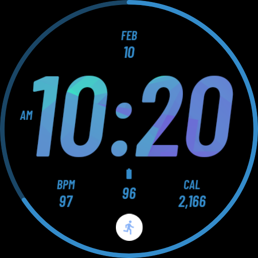 Ocean Run Watch Face screenshot 3