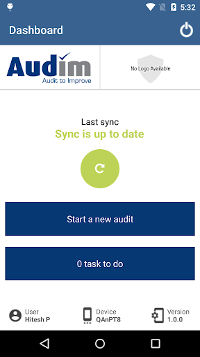 Android application Audim screenshort