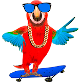 Funny Talking Parrot icon