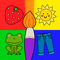 Imagen de ícono de Colores: Aprender y Colorear