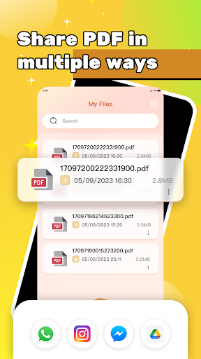 EZ PDF - Image&text&PDF Screen 2